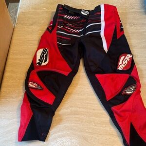 MSR Axxis Red and Black Racing Pants